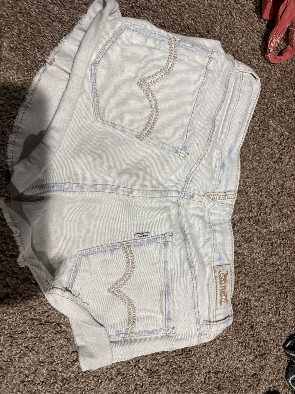 Levi's White Women's Denim Jean Shorts